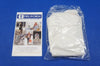 Truform 0865WH-L Large size Compression Stocking Soft Top Open Toe 20-30 mmHg