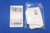 Truform 0865WH-2L 2X-Large size Compression Stocking Soft Top Open Toe 20-30 mmHg