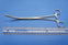 Columbia Curved Forceps Stainless Steel Hook 8