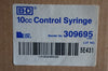 BD 309695 10cc Control Syringe ~ Box of 100