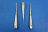 Premier Curette Mastoid Spratt Size 1 Spoon Shape Blade Solid Rigid ~ Lot of 3