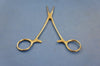 Alan Scott Forceps Hemo Hartman 4inch Length Curved Delicate Tip