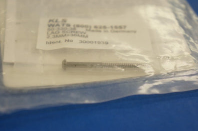 KLSMartin 50-330-36 Lag Screw 2.3mm x 36mm TI-6AL-4V Titanium Alloy