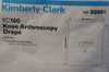 Kimberly-Clark 88661 KC100 Knee Arthroscopy Drape 90inch x 124inch