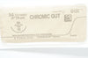 Ethicon G122 3-0 CHROMIC GUT, SH 26mm 1/2c Taper, 27 (x)