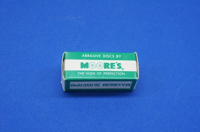 Moore's Moorplastic Discs Garnet Med 3/4" ~ Box of 50