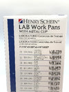 Henry Schein 104-8104 Lab Work Pans W/ Metal Clip 7-1/16inx5-5/8in. ~Box of 12