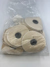 Henry Schein 101-1840 Muslin Buffs Polishing 4inch x 28 Ply ~ Pack of 12