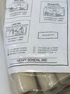 Henry Schein 8725 Tubular Foam Sleeves, Size Large, Overlap 1inch ~ Pack of 8