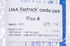 LMA 135240 Fastrach Combo Pack, Size 4 (x) - Box of 5