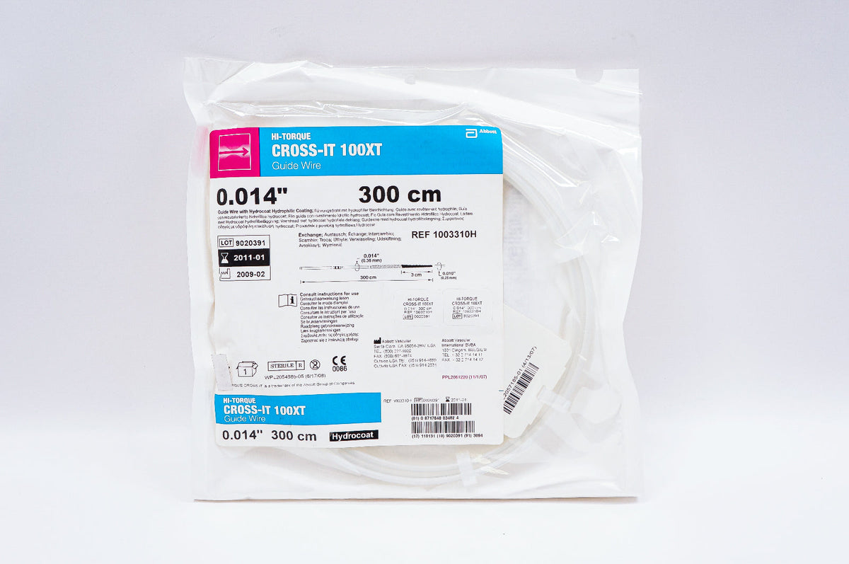 Abbott 1003310H Hi-Torque CROSS-IT 100XT Guide Wire 0.014inch x