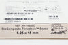 Arthrex AR-1562BC BioComposite-Tenodesis Screw 6.25 x 15mm (x)