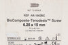 Arthrex AR-1562BC BioComposite-Tenodesis Screw 6.25 x 15mm (x)