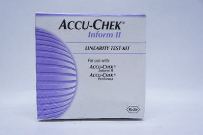 Accu-Chek 05871166001 Inform II Linearity Test Kit 6 x 2.5mL Bottles