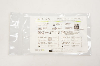 Spirox LATANI02 LATERA Absorbable Nasal Implant 24mm x 1mm (x)