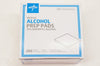 Medline MDS090735 Medium Alcohol Prep Pads 70% Isopropyl - Box of 200