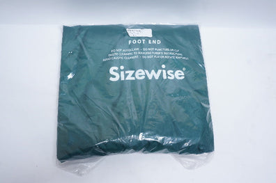 Sizewise 7770-ESM013982 Foot End Expandable Top Cover, SWR Green