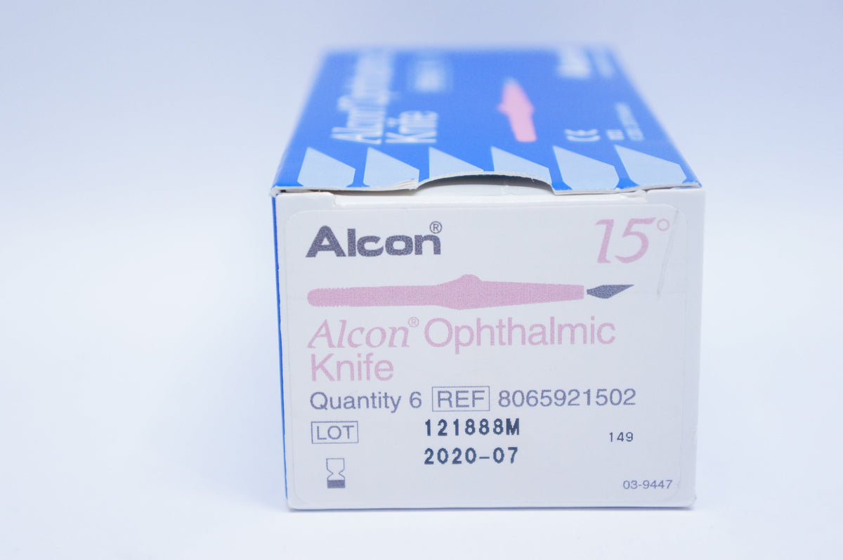 Alcon 8065921502 Opthalmic Knife 15degree (x) Box of 6 Imedicsales