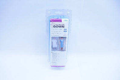 DMI 532-8078-0124 Gowns & Garments Convalescent Gown Blue with Hoop & Loop, XL