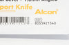 Alcon 8065921540 ClearCut Sideport Knife, Dual Bevel 1.0mm Angled