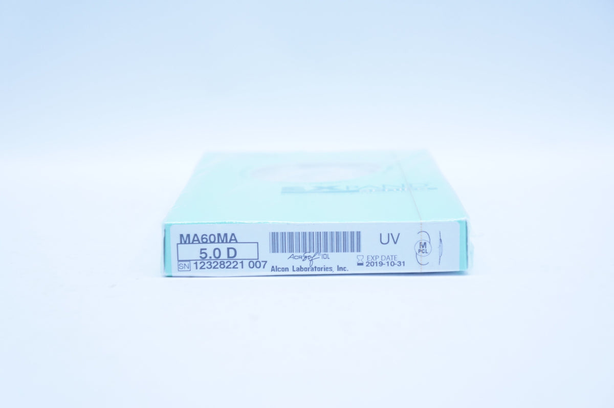 Alcon MA60MA Intraocular Lens 5.0D, Length 13.0mm, Optic 6.0mm (x