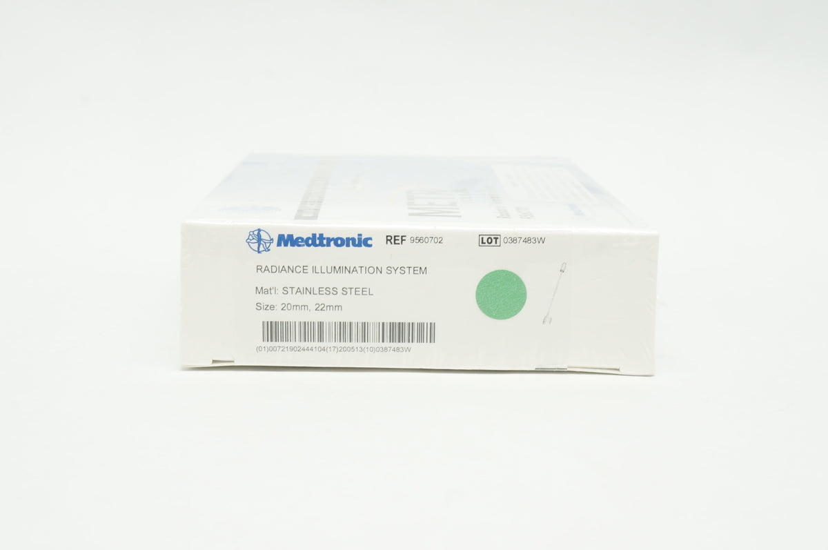 Medtronic 9560702 Metrx System Radiance Illumination System 20mm x 22m