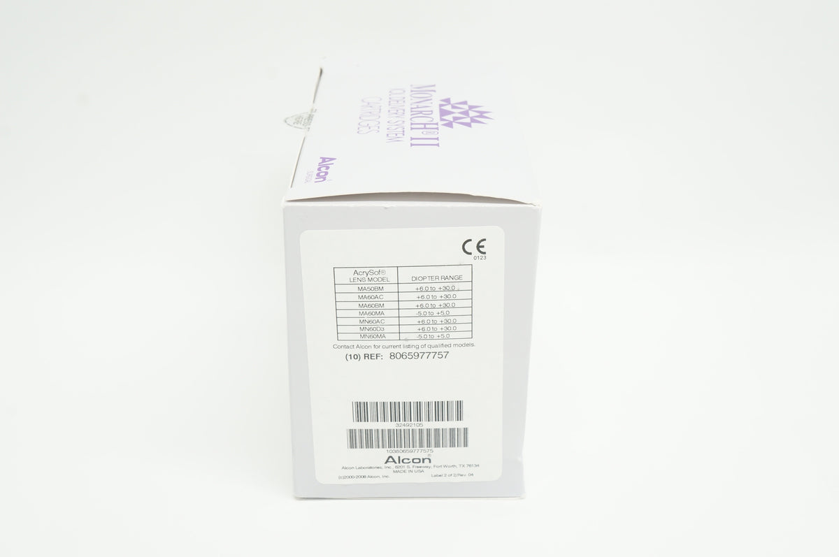 Alcon 8065977757 Monarch II IOL Delivery System Cartridges Box of 10