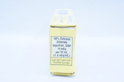 Amphastar 3304 10% Calcium Chloride Injection, USP 14mEq per 10mL