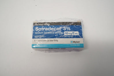 Mylan Sotradecol 3% 2mL (x) - Box of 5