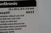 Medtronic 6023 Intersept Straight Connector Without Luer Lock 3/8 x 3/8 inch (x) box of 10