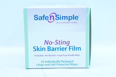 Safe n Simple SNS00807 No-String Skin Barrier Film - Box of 275