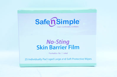 Safe n Simple SNS00807 No-String Skin Barrier Film - Box of 275