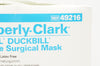 Kimberly-Clark 49216 Tecnol Duckbill Fog-Free Surgical Mask - Box of 50