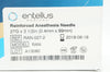 Entellus Medical RAN-027-2 Reinforced Anesthesia Ndle 27Gx3-1/2in (x) - Box of 2