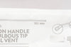 Cardinal Health K82 Yankauer Suction Handle W/Tapered Bulbous Tip & Control Vent