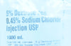 Baxter 2B1074 5% Dextrose and 0.45% Sodium Chloride Injection USP 1000mL