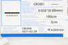 Terumo GR3501 Radiofocus Glidewire 0.035inch x 150cm x 3cm (x)
