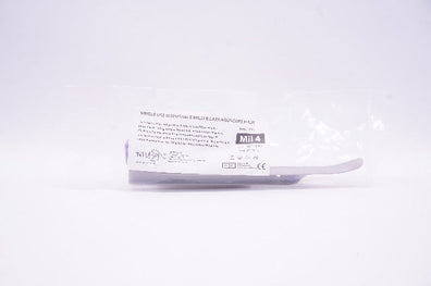 IntuBrite 1034 Single Use Disposable Miller Laryngoscope Blade, Mil 4