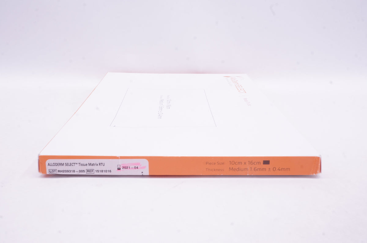 Allergan 15181016 AlloDerm Select Regenerative Tissue Matrix (x