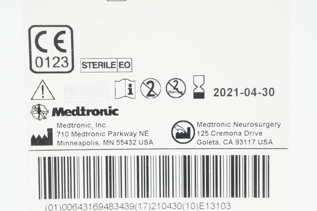 Medtronic 240285 Delta Snap Shunt Assembly, Regular, 90cm (x