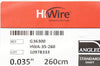 Cook G36300 HiWire Hydrophilic Wire Guide, Angled 0.035inch x 260cm (x)