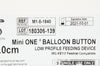 Applied Medical M1-5-1840 Mini ONE Balloon Button Low Profile 18F x 4.0cm (x)