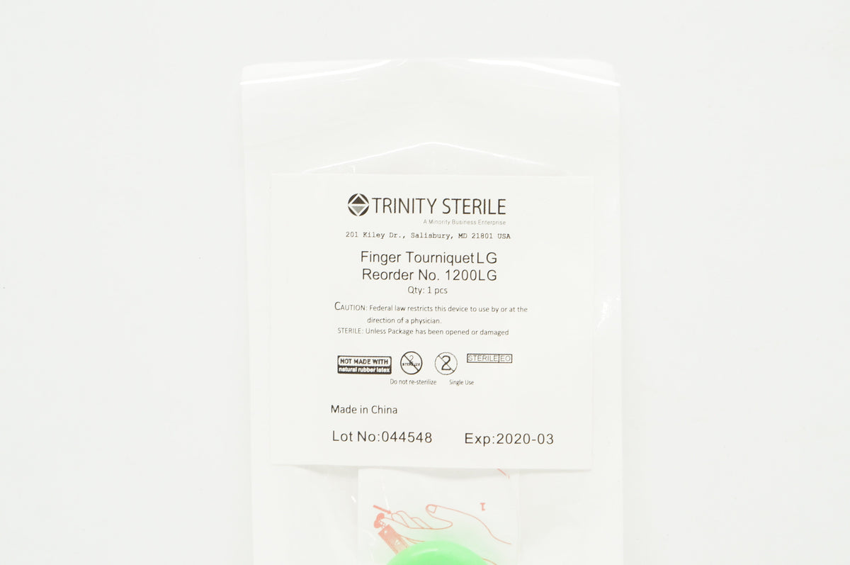 Trinity Sterile 1200LG Finger TourniquetLG (x) Imedicsales