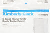 Kimberly-Clark 89906 E-Coat Heavy Duty Back Table Cover 60inch x 90inch (x)