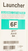 Medtronic LA6JL40SH Launcher Guiding Cath. 6F x .071inch .082inch x 100cm (x)