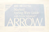 Arrow AW-14735 Marked Spring-Wire Guide W/Advancer 0.035 x 26-13/16inch (x)
