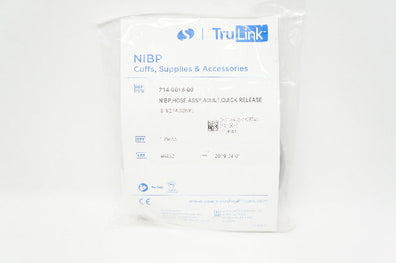 Spacelabs 714-0018-00 TruLink NIBP Cuffs Supplies & Accessories 9ft
