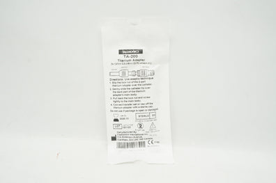 Medionics TA-200 Titanium Adapter, Sterile (x)