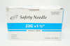 DPS Safety Needle 23G x 1 1/2inch - Box of 100