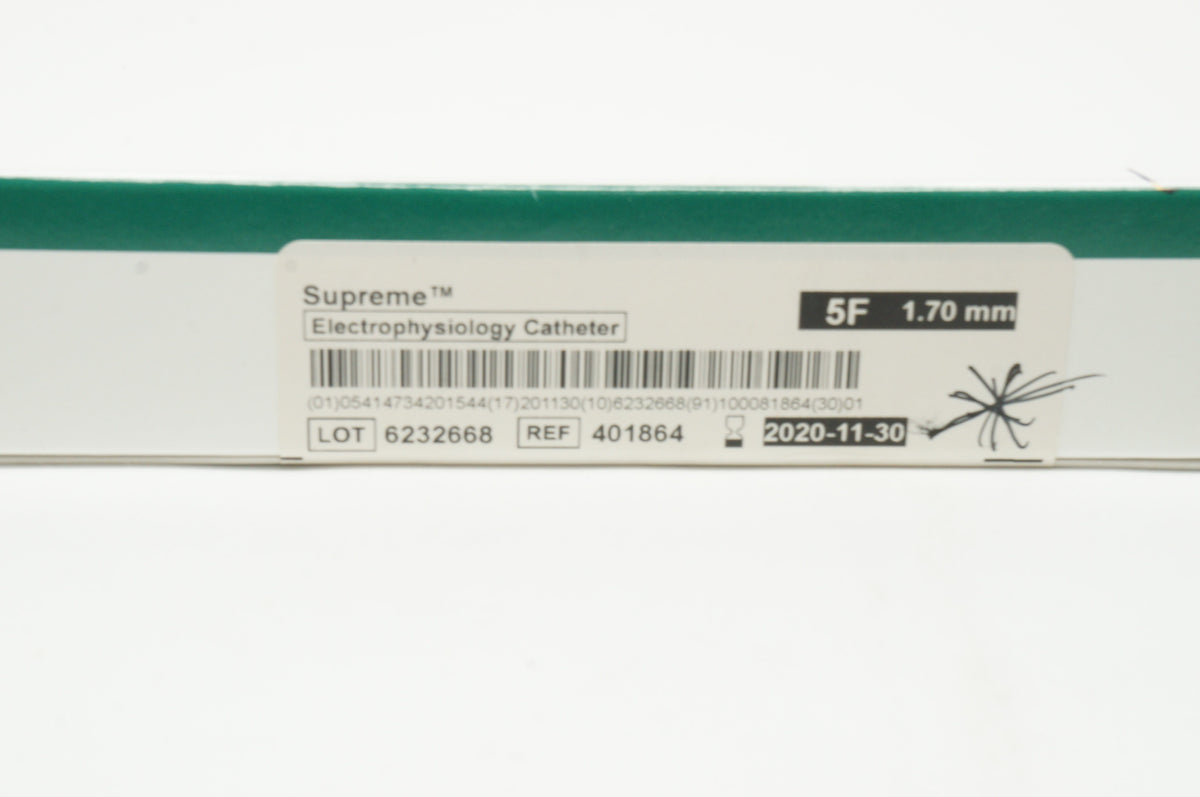 St Jude Medical 401864 Supreme Electrophysiology Catheter 5F 1.70mm (x